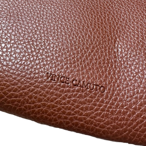 Vince Camuto Luck Tote Vegan Leather Tan & Black - Picture 7 of 10